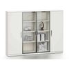 Modern Furniture ASPEN Display Wall Unit 200cm - White
