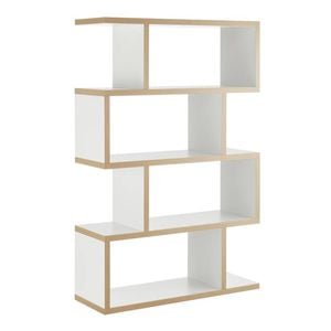 Janet Bookcase Display Unit Shelving 100W x 152H White