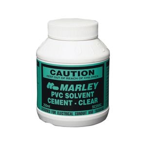 Marley 250ml Clear Solvent Cement