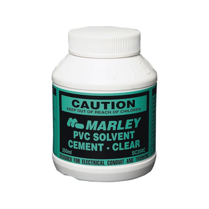 Marley 250ml Clear Solvent Cement