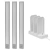 Click 400mm Silver Rechargeable Magnetic Cabinet Light - 3 Pack
