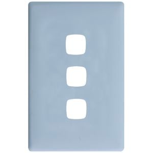 HPM 3 Gang Cheekyboy Linea Cover Plate