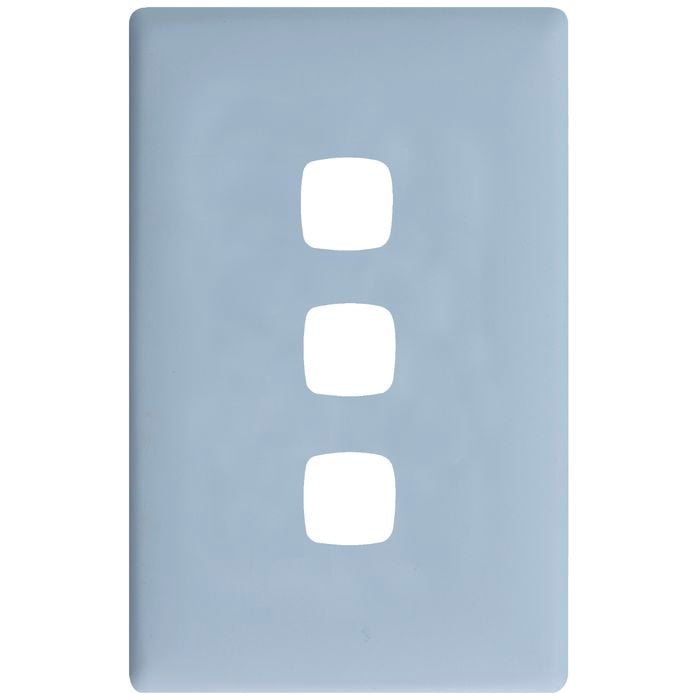 HPM 3 Gang Cheekyboy Linea Cover Plate