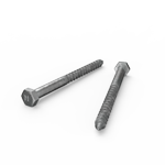 ZENITH M10 x 130mm Hot Dip Galvanised Hex Head Coach Screws