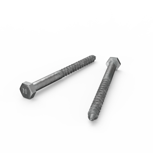 ZENITH M10 x 130mm Hot Dip Galvanised Hex Head Coach Screws