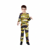 More Than Party Children Caution Zombie Kids Halloween Costume 10-12y