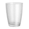Olympia Kristallon Tumbler Polycarbonate Pebbled Clear 275ml Pack Of 6 Drinkware