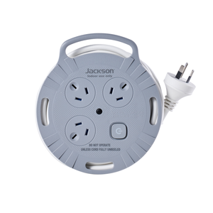 Jackson Rugged 3 Outlet 3 Metre Extension Reel