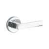Lane 65mm Polished Chrome Oxford Round Passage Leverset