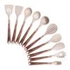 Anygleam 10-Pc Non-Stick Kitchen Utensils – Brown Gold Handle, Heat-Resistant Cooking Set