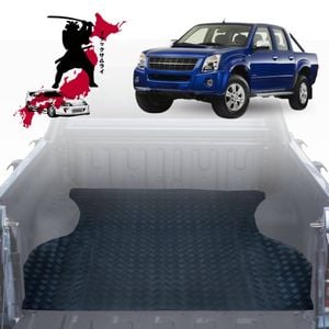 Black Samurai UTE Tub Mat Tray Liner for Holden Rodeo 2003 - 2008 (4-Door Crew Cab)