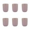 6PK Ecology Element Stoneware Cuddle Mug Tableware 250ml - Lilac
