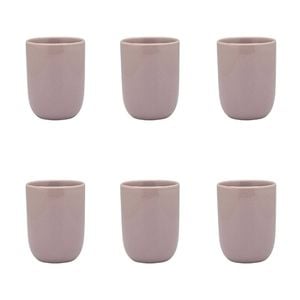 6PK Ecology Element Stoneware Cuddle Mug Tableware 250ml - Lilac