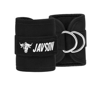 Ankle Straps Rust Resistant Neoprene Padded for Lower Body Workout by Javson
