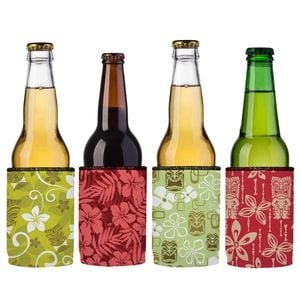 Stubbyz Tiki Bar Stubby Cooler 4-Pack