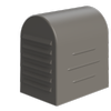 Promax Large Dark Grey Pump Cover