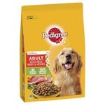 Pedigree 20kg Real Beef & Vegies Adult Dog Dry Food