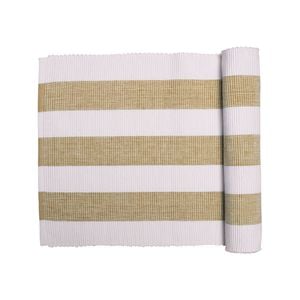 Alfresco Table Runner 33x135cm Bleach Sand