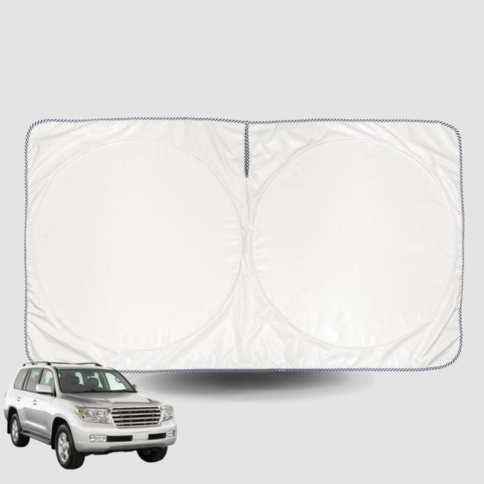 Windscreen Sun Shade for Toyota® LandCruiser 100 1998-2007 Universal Fit Window Visor UV Block
