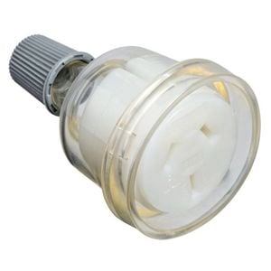 HPM Socket Plug Extension 10amp Clear CD7PCL