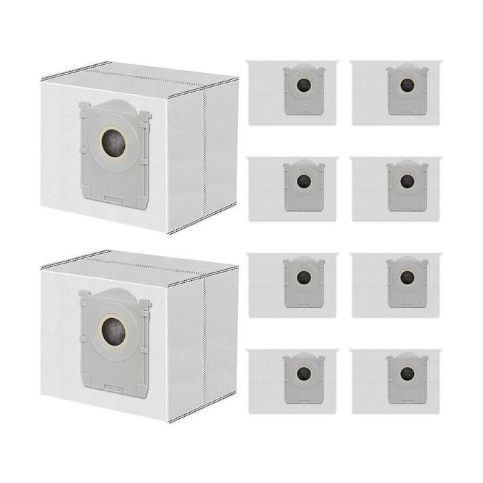 iDeer life 10 Pack Disposable Dust Bags Compatible with Ecovacs Deebot X11 Robot Vacuum Cleaner
