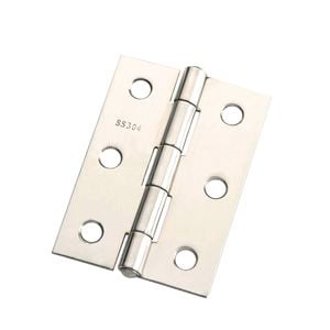 Lane 70mm Polished Stainless Steel Fixed Pin Butt Hinge