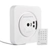 Tooleroo Wall Mountable Cd Player Speaker - Bluetooth Hifi Fm Radio White