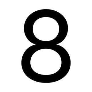 Numero Black 8 Vinyl Transfer