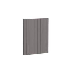 Kaboodle 450mm Smoked Grey V-Groove Med Cabinet Door