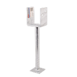 Pryda 300x90mm M12 Full Stirrup Post Anchor