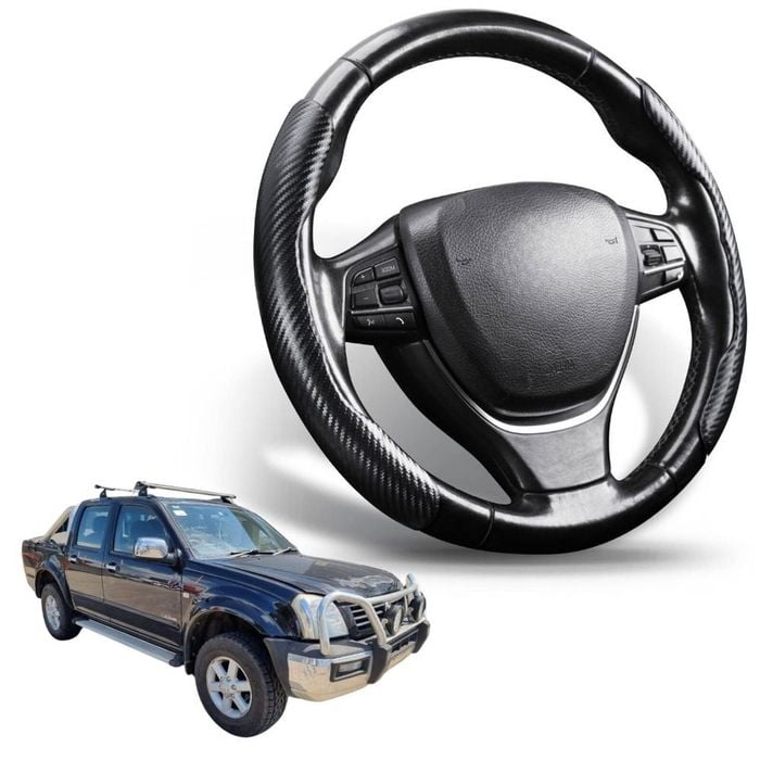 Segmented Steering Wheel Cover for Holden Rodeo 2003 - 2008 (4-Door Crew Cab)