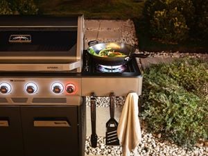 BBQ and accessories.