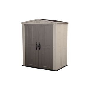 Keter 1.78 x 1.13 x 2.08m Plastic Factor 6x3 Garden Shed