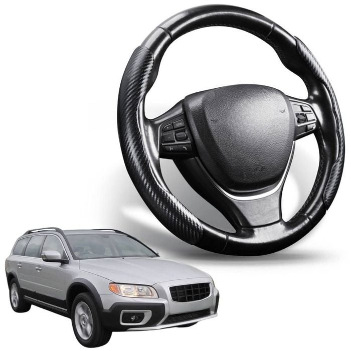 Segmented Steering Wheel Cover for Volvo XC70 2007 - 2016 Mk II