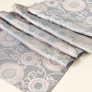 CottonMore Premium Quality Sateen Jacquard Dining Table Runner 220x32cm