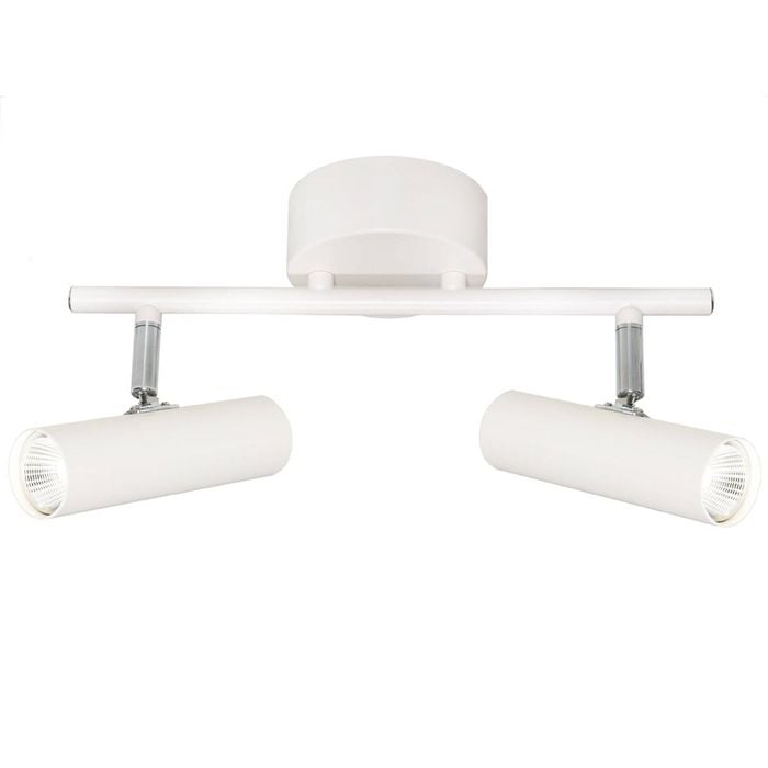 Cougar Lighting Vector 2lt 10w Rail Spot Light White