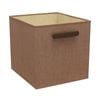 Flexi Storage Clever Cube 330 x 330 x 370mm Coffee Premium Fabric Insert