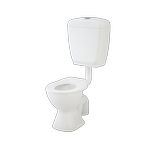 Caroma White Junior 200 Toilet Suite WELS 4 Star 4.5L/Full