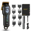 NNEOBA Rechargeable Hair Clipper High Performance Electric Trimmer for Men Black