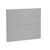 Kaboodle 900mm Oyster Modern 3 Drawer Panels