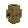 Sunrise Brass  T Piece Hydraulic 4 Way - TPHB4W