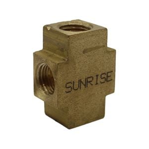 Sunrise Brass  T Piece Hydraulic 4 Way - Tphb4w