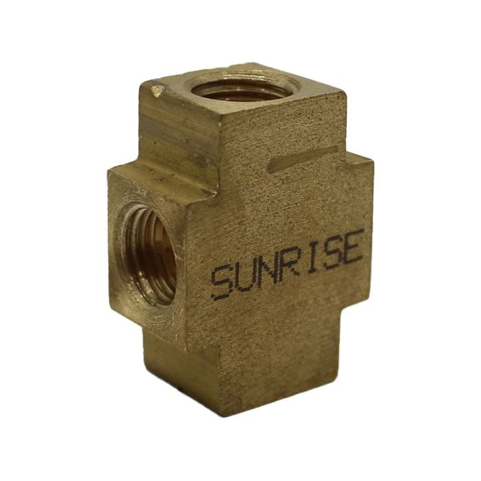 Sunrise Brass  T Piece Hydraulic 4 Way - TPHB4W