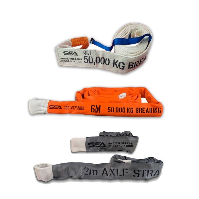 SSA Snatch Strap Combo 50Tonne or 50000kgs 9m
