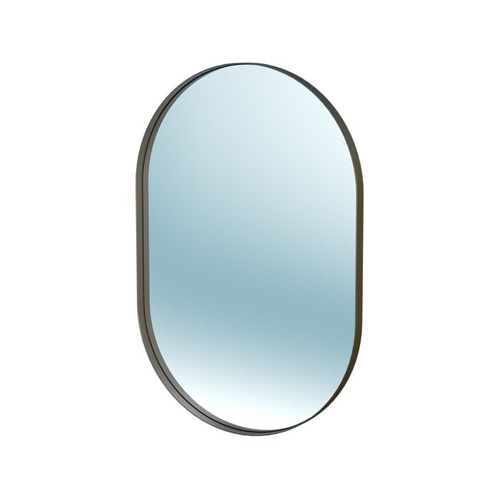 Living Elements 500 x 750 x 26mm Black Framed Oblong Mirror