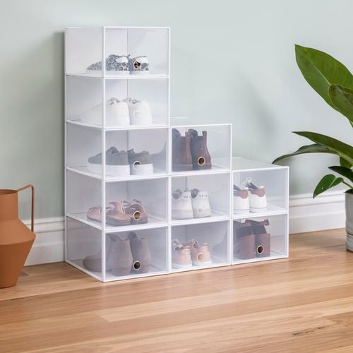 Bunnings shoe storage box sale