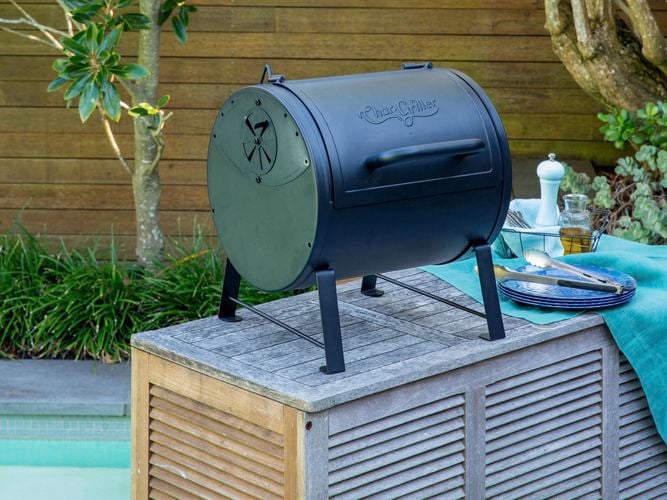 Double Play Dual Function Gas And Charcoal Grill