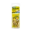 Zenith 10G x 30mm Solid Brass Countersunk Head Wood Screws - 10 Pack