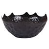 Ssh Collection Oleum 56cm Wide Bowl - Hammered Black