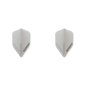 2PK Robson Dimpled Plus Dart Flight Standard Accessory - Red